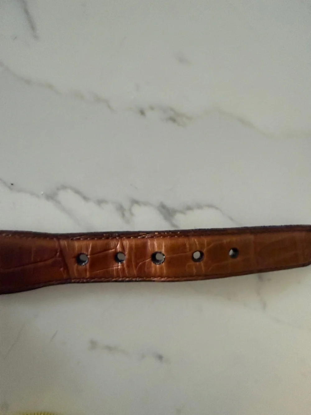 Brighton Leather and Fabric Belt for Men